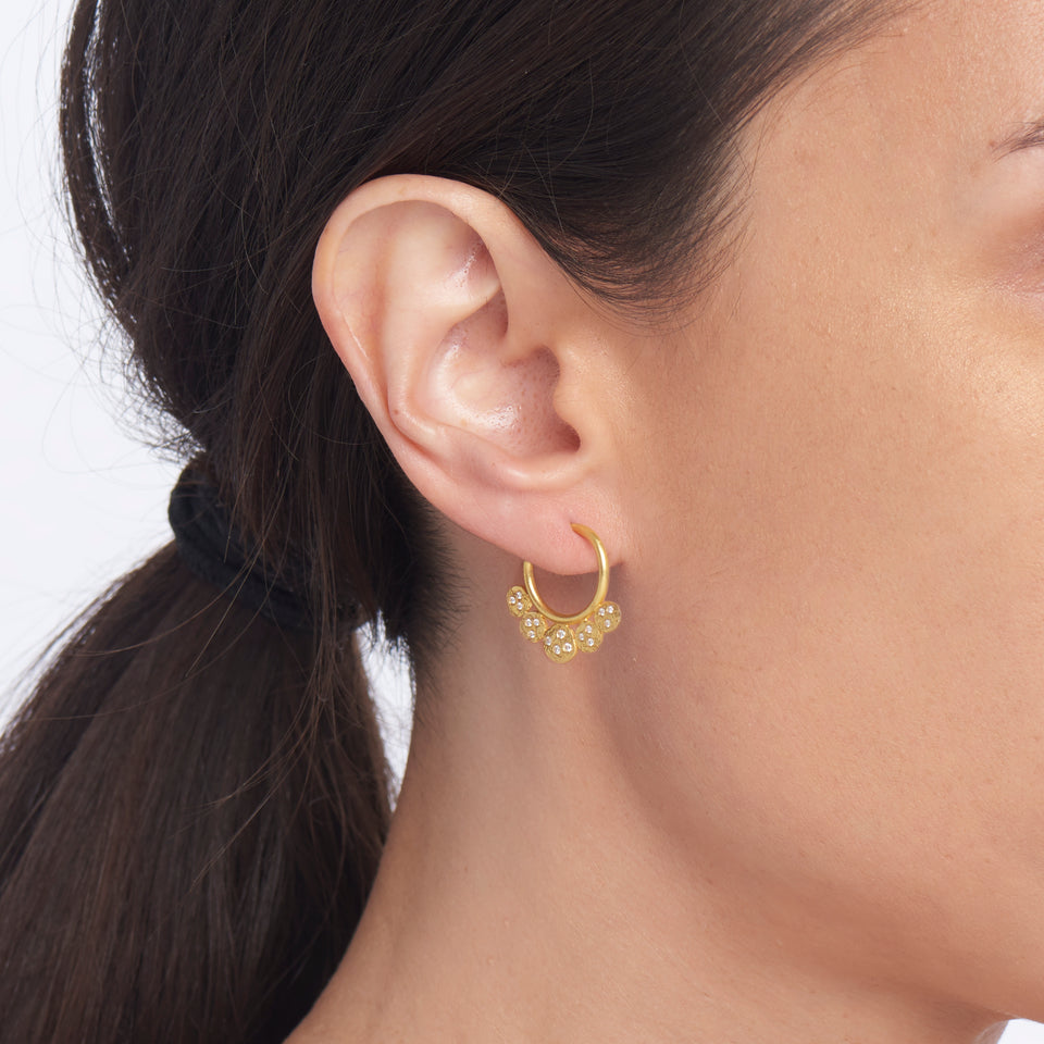 Roberto Coin Yellow Gold & Diamond Duchessa Dangle Earrings | Skeie's  Jewelers